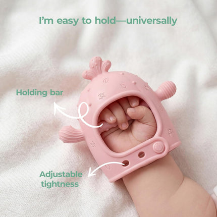 Food Grade Silicone Baby Teether & Teething Mitten