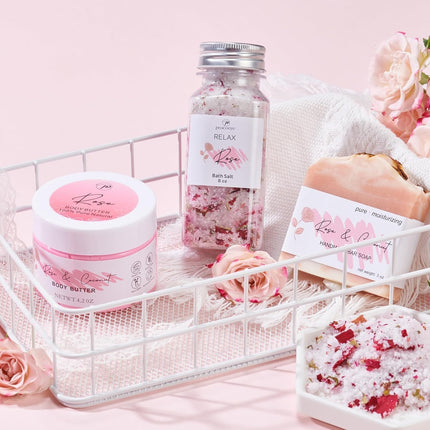 Spa Gift Bath Basket for Mom Self Care