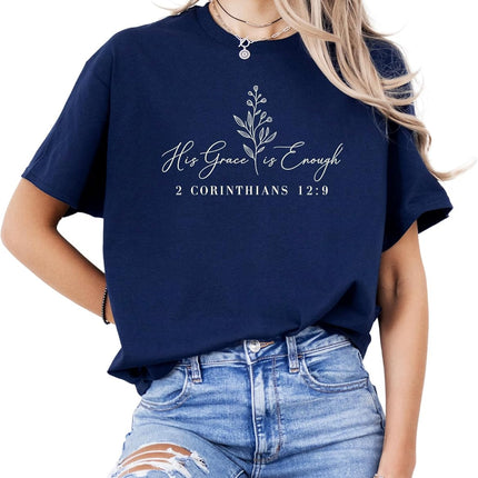 Christian Bible Verse Faith Graphic T-Shirt
