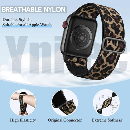 Leopard Stretchy Smartwatch Band