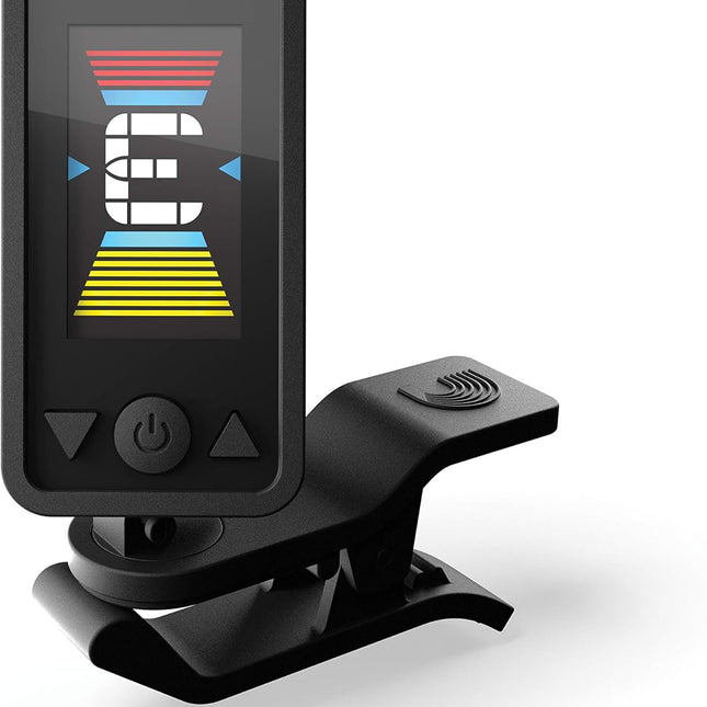 Eclipse Headstock Clip-On Guitar Tuner, Black