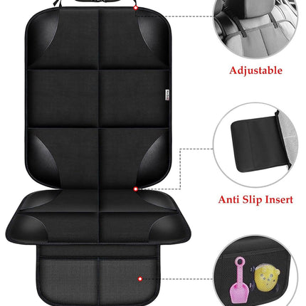 Car Seat Protector for Child Car Seat - Black 1pc