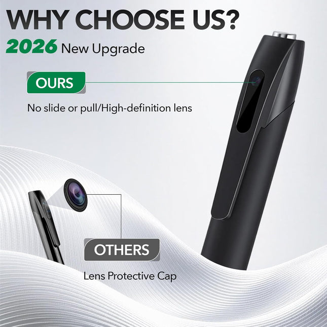 1080P Full HD Hidden Camera Pen for Home & Nanny Use