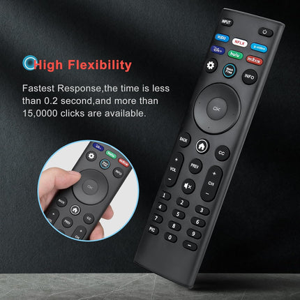 NexWave OndaNex Universal Remote Control XRT140 for VIZIO Smart TV Remote Replacement XRT136 — Smart Tech