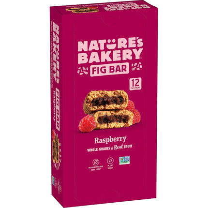 Raspberry Whole Wheat Fig Bars, 12 Twin Packs