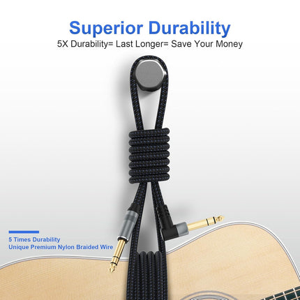 2 Pack Premium Guitar Cable