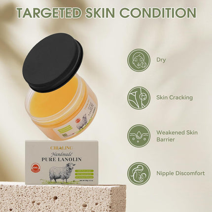 GlowEssence EsenciaLuz CHIALING Handmade Lanolin - 100% Pure Natural Australian Lanolin Cream — Beauty & Self-Care
