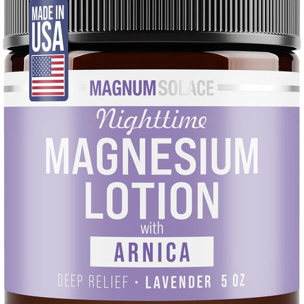 Nighttime Magnesium Lotion with Arnica for Muscles & Joints