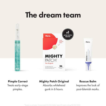 Mighty Patch Original - all skin types dermatologist tested