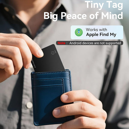 NexWave OndaNex Ultrbeka Ultra-Thin Wallet Tracker Card, Rechargeable 0.094in IP68 — Smart Tech