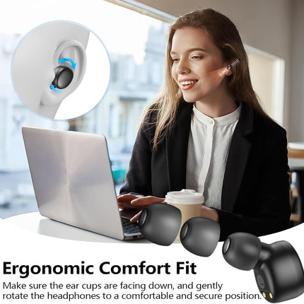 Wireless Bluetooth 5.3 In-Ear Earbuds for Sports and Workouts