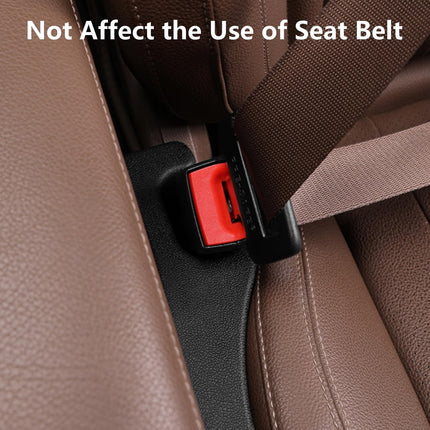 Car Seat Gap Filler 2 Pack - Universal Fit PU Leather Seat Crevice Blockers