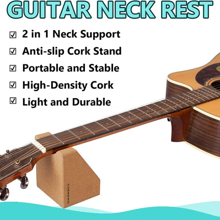 Guitar Neck Rest for String Instrument Workstations