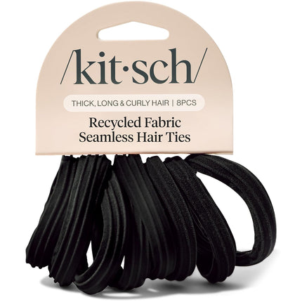 Seamless Hair Ties No Damage - Stretchable Hair Bands for Strong All-Day — Home & Lifestyle