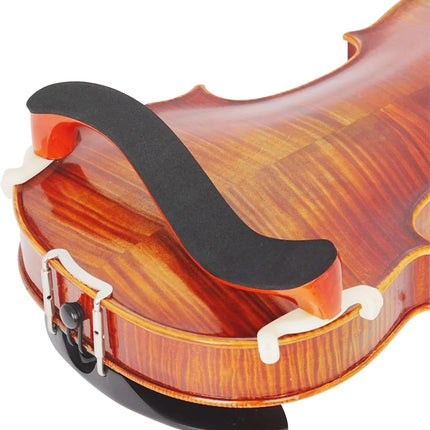 Burgundy Tiger Stripe Violin Shoulder Rest for 3/4 and 4/4 Violins
