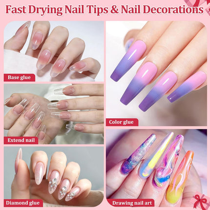 Handheld UV Nail Light for Gel Nails with LED Display