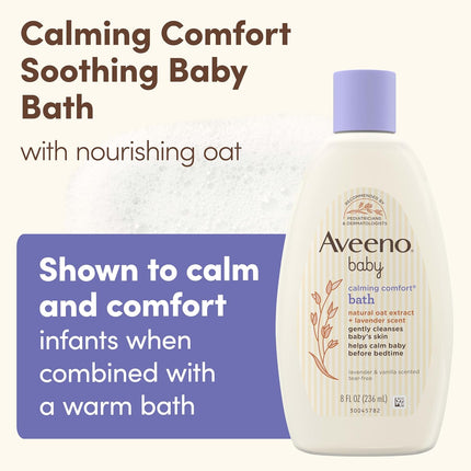 Baby Calming Comfort Bath & Wash with Relaxing Lavender & Vanilla Scents & — Kitchen & Home