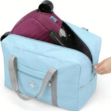 Blue Backless Booster Seat Travel Bag
