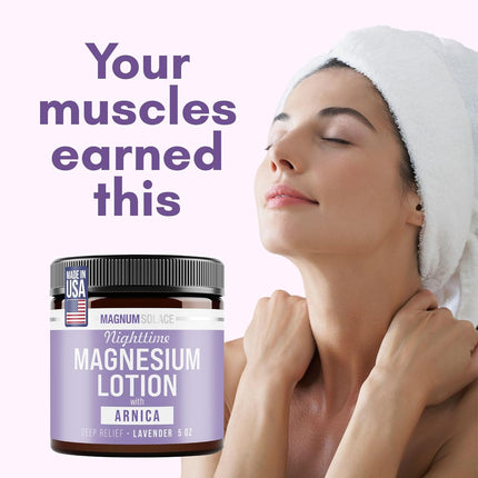Nighttime Magnesium Lotion with Arnica for Muscles & Joints