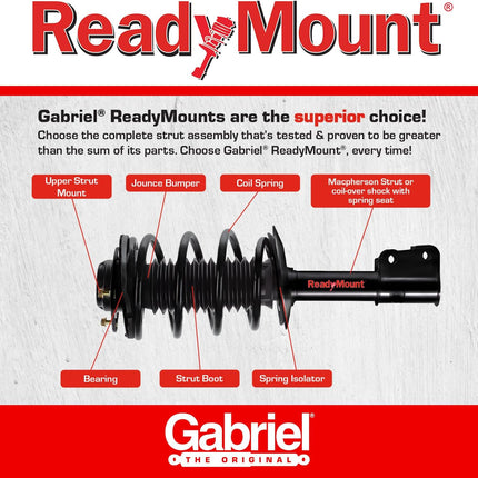PlaySphere EsferaJuego Gabriel G57193 Ultra ReadyMount Rear Right Complete Strut Assembly — Toys & Games