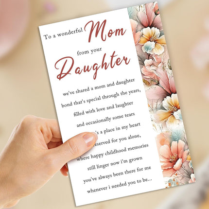 Mother's Day Greeting Card for Mom from Daughter