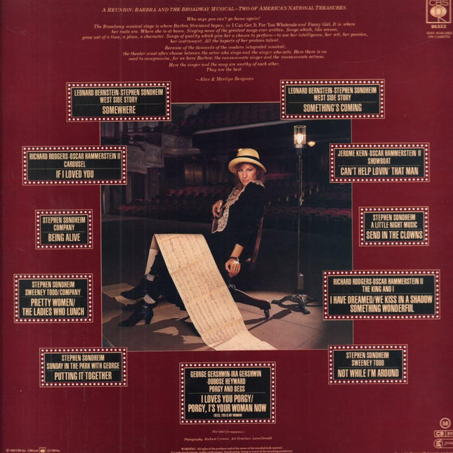 Barbra Streisand: The Broadway Album [Stereo Vinyl LP]