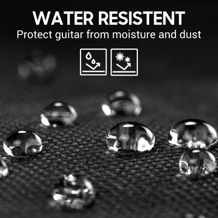 41 In Acoustic Guitar Gig Bag with 0.35 In Padding, Black