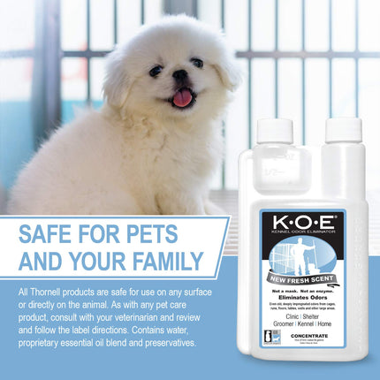 Kennel Odor Eliminator Concentrate, Fresh Scent, 16 oz