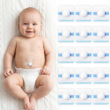 LittleNest NidoPequeño 15Pcs Baby Belly Navel Patches, Waterproof Umbilical Hernia Patch with — Baby & Toddler