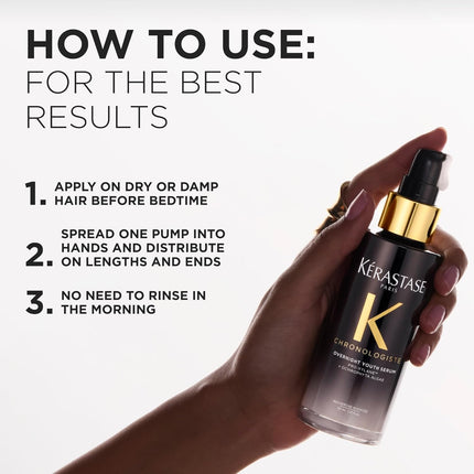 Chronologiste Overnight Youth Hair Serum, 90 ml