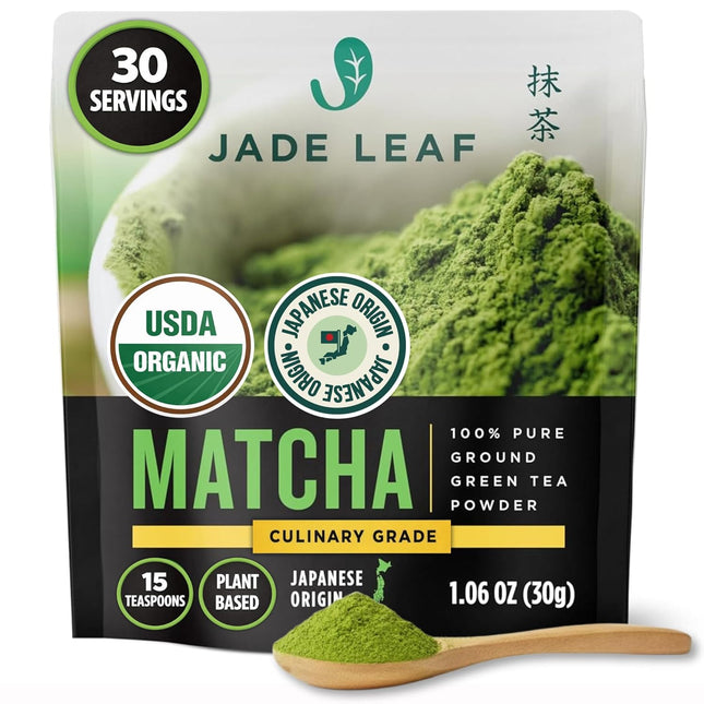 Organic Culinary Grade Japanese Matcha Powder, 30g