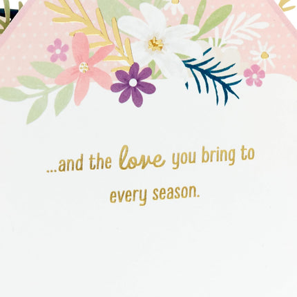 Paper Wonder Mother's Day Pop Up Card (Floral Envelope) for Grandma — Home & Lifestyle
