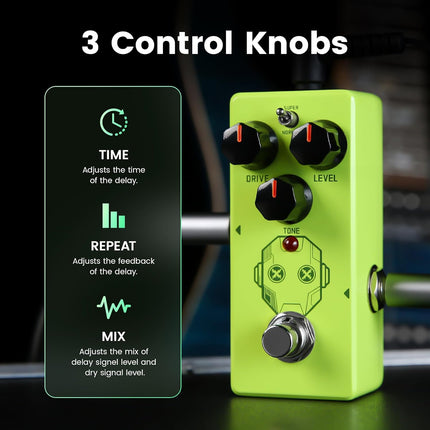 SourceToHome FuenteACasa 01 Super Drive Overdrive Mini Pedal for Electric Guitar — Home & Lifestyle