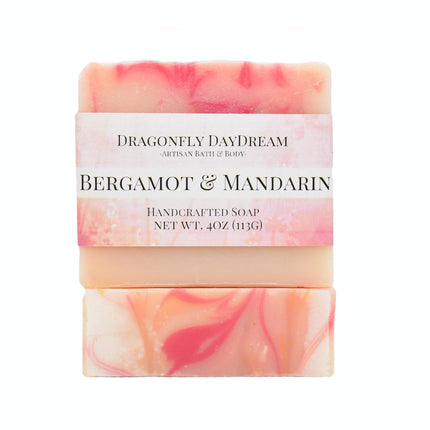 HomeChef ChefDelHogar Bergamot & Mandarin Handmade Artisan Soap Bar (1 Pack)- Refreshing Citrus Scent — Kitchen & Home