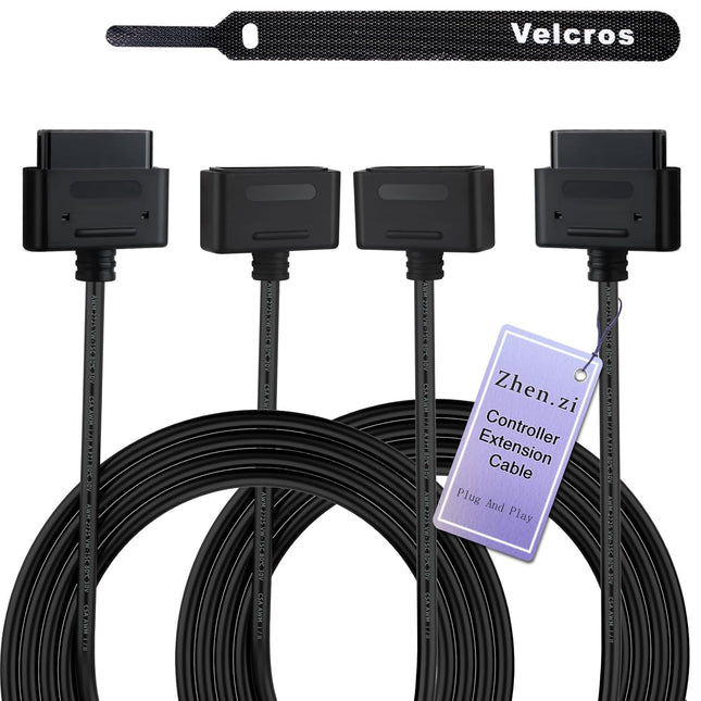 2-Pack 6 ft Extension Cables for Classic Controllers