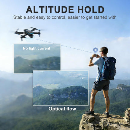 NexWave OndaNex Drone with Camera for Adults Mini RC Drone for Beginners 2 Battery One-Key — Smart Tech