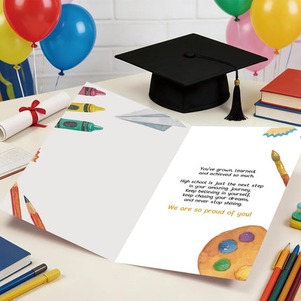 Middle School Graduation Card for 8th Grade Graduates