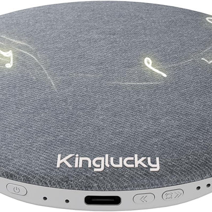 Bluetooth Under-Pillow Sleep Speaker with White Noise, Grey
