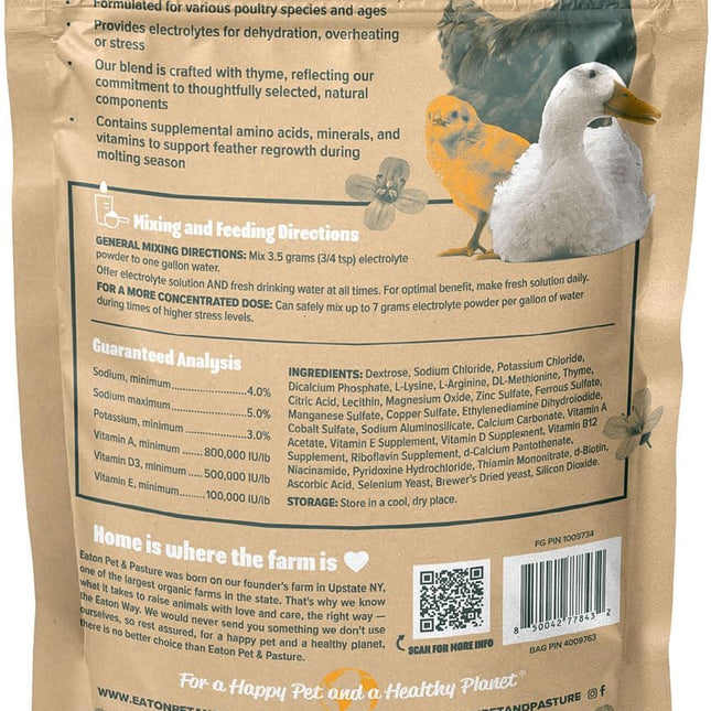 ZenPulse PulsoZen Eaton Pet & Pasture Poultry Electrolytes Powder for Chickens & Chicks — Health & Wellness
