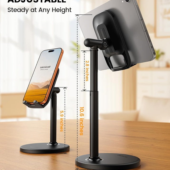 Adjustable Cell Phone Stand for Desk, 4-10 in Devices