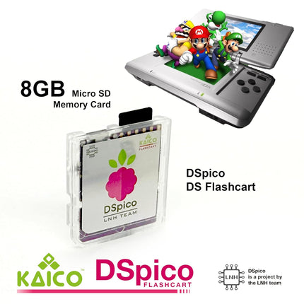 DSPico DS Flash Cart / DS Flash Card with 8GB Micro SD for DS & DSi