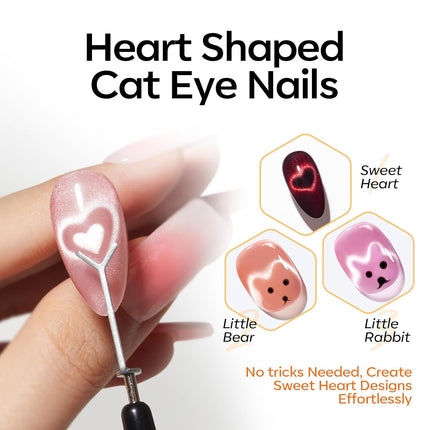 Cat Eye Magnet Set for Gel Nail Art