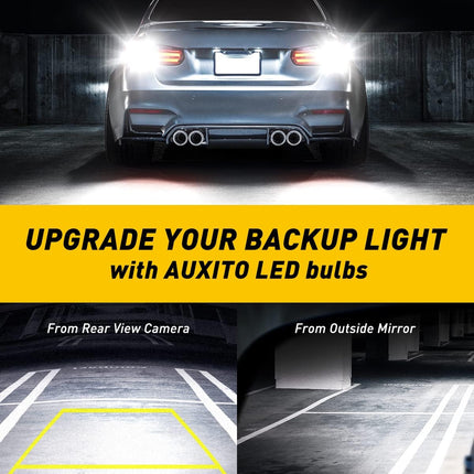 912 921 LED Backup Reverse Light Bulbs, 6000K White, Pack of 2