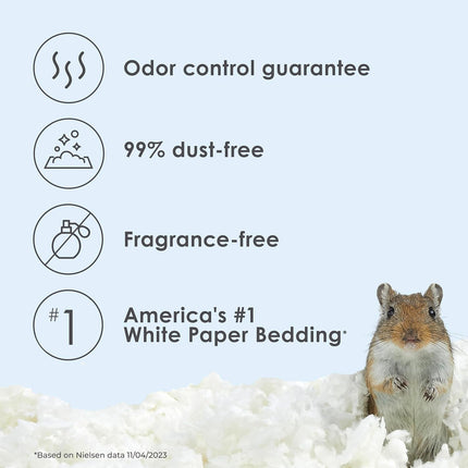 SourceToHome FuenteACasa Kaytee Clean & Cozy White Paper Bedding, Made for Small Animals, 49.2 — Home & Lifestyle