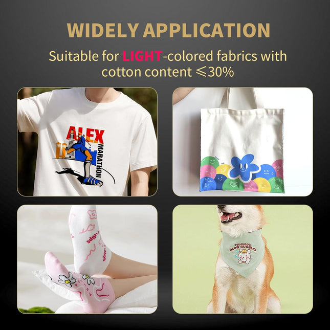 Sublimation Paper 110 Sheets for Inkjet Printers with Sublimation Ink 125g