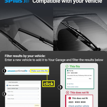 2015-2022 Windshield Wiper Replacement Set