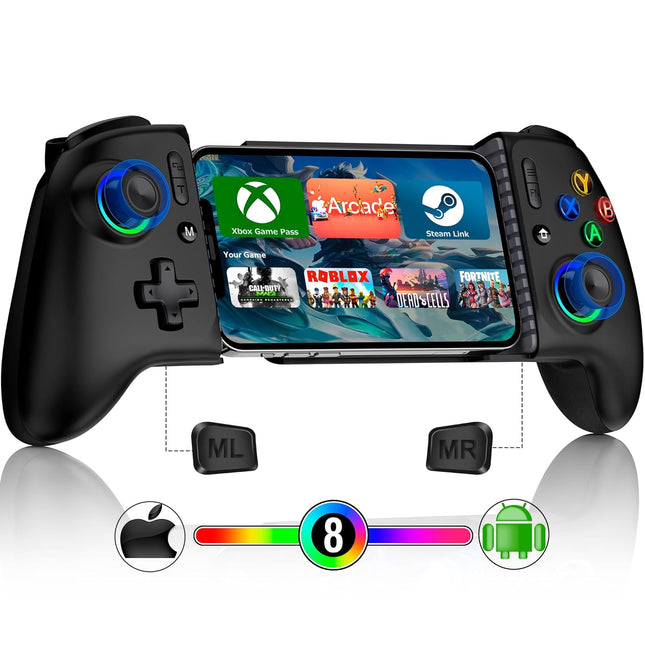 MC2 Mobile Gaming Controller for iPhone, Android, and Switch