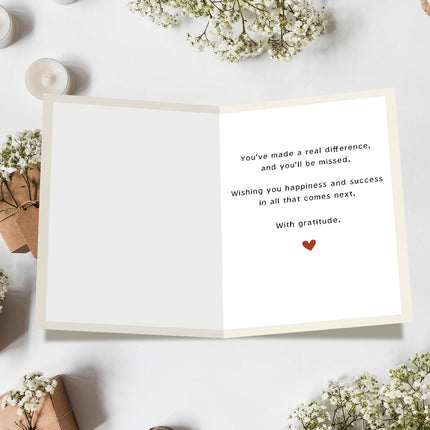 Funny Retirement Farewell Card for Coworkers, Friends, Bosses, Teachers, Mom or Dad