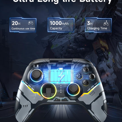 X15 Wireless PC Controller with Hall Effect Joysticks & Triggers