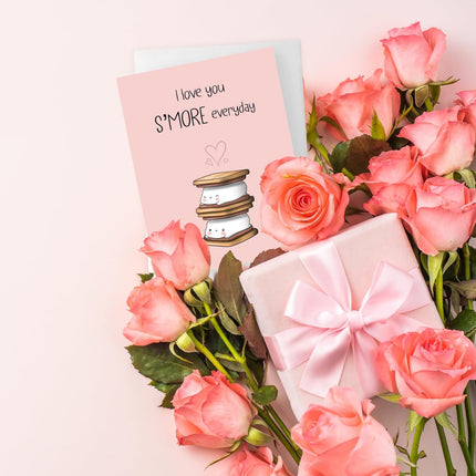 SourceToHome FuenteACasa ALY LOU Mothers Day Card Anniversary Birthday for Mom Dad Wife Husband — Home & Lifestyle